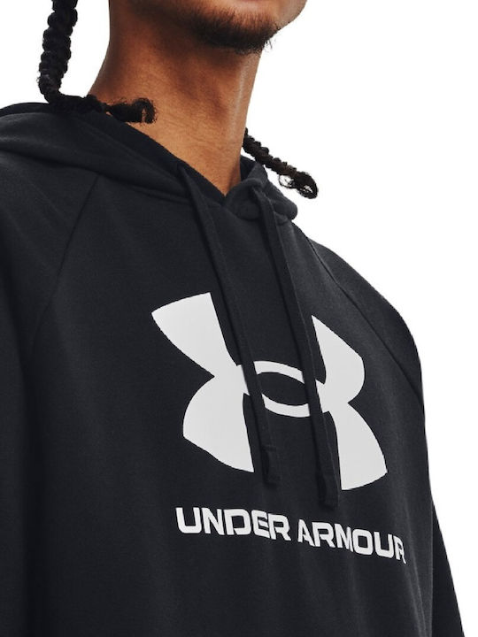 RIVAL Sweatshirt mit Kapuze Schwarz
