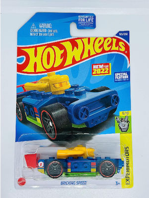 Hot Wheels Expermotors Αυτοκινητάκι Bricking Speed για 3+ Ετών