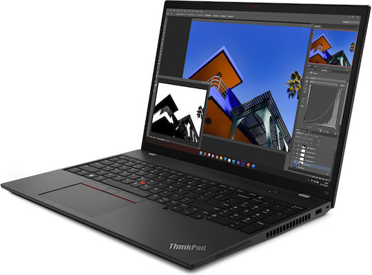 Lenovo ThinkPad T16 Gen 2 (Intel) 16" IPS FHD+ (Kern i5-1335U/16GB/512GB SSD/W11 Pro) Thunder Black (GR Tastatur)