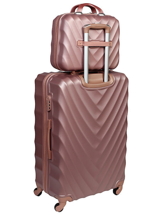Toiletry Bag in Rose Gold color 30cm