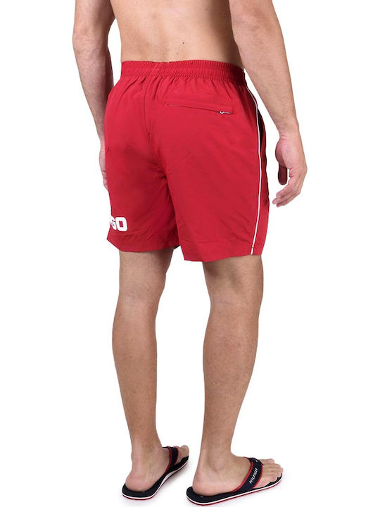 Men's Swimwear Shorts Red