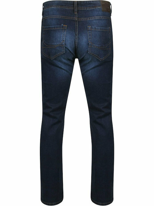 Tokyo Laundry Herren Jeanshose in Slim Fit Marineblau