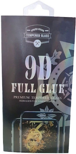 Glass 9D Vollkleber Vollflächig gehärtetes Glas Schwarz (Huawei Mate 20 Pro)