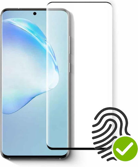 Forever 5D Full Face Tempered Glass Μαύρο (Galaxy Note 20 Ultra)