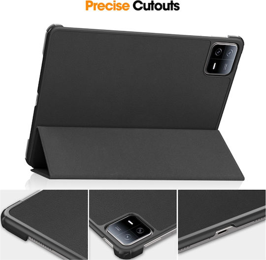 Techsuit FoldPro Flip Cover Μαύρη (Xiaomi Pad 6)