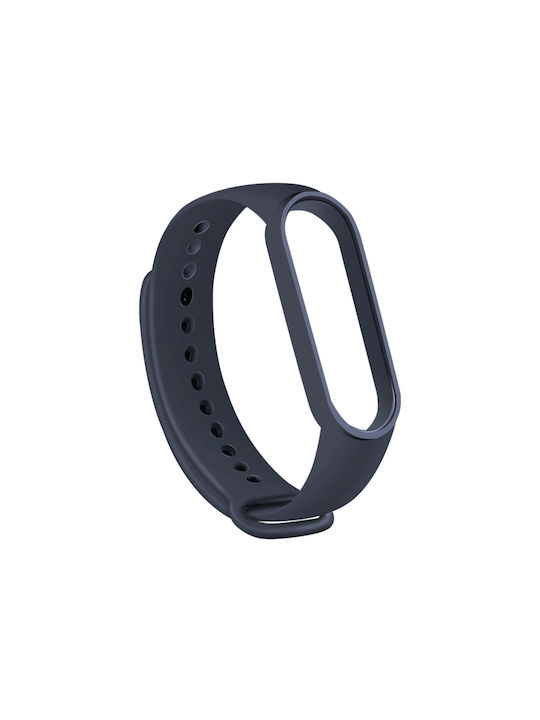 Techsuit Watchband W013 Armband Silikon mit Pin Dark Blue (/ Amazfit Band 5) KF238571
