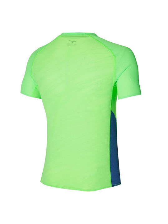 Mizuno Aero Tee Light Men's T-shirt Green