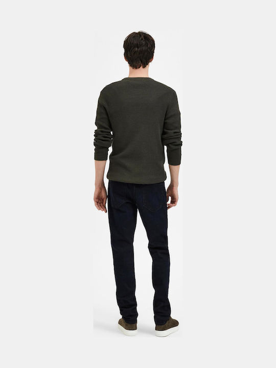 Men's Jeans Pants with Loose Fit Blue