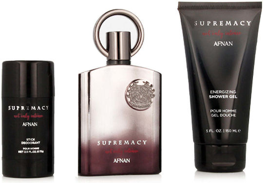 Afnan Supremacy Not Only Intense Herren Set mit Eau de Parfum und Duschgel 3Stück