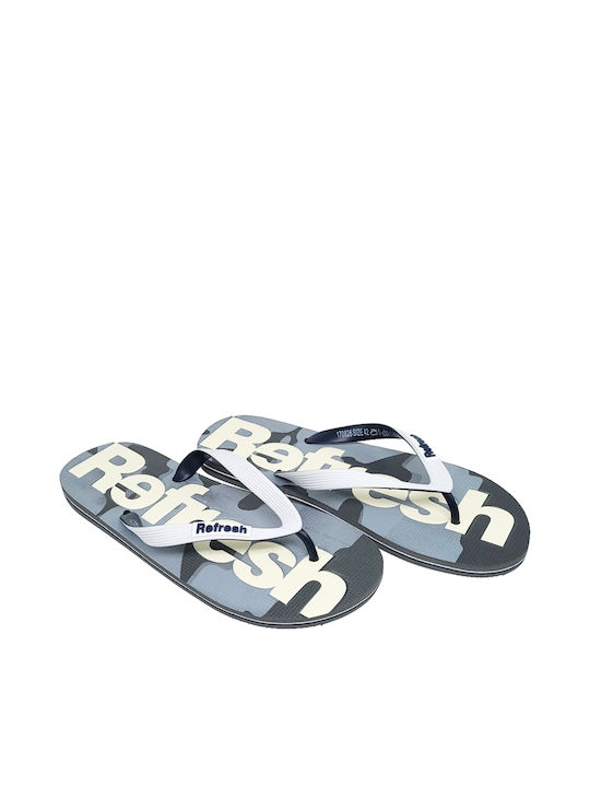 Refresh Men's Flip Flops White