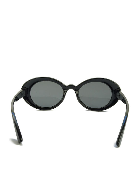 Marasil Οβάλ Παιδικά Γυαλιά Ηλίου με Polarized Φακό Μαύρα για 3-8 Ετών