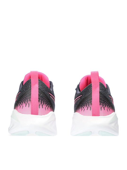Gel-Cumulus 25 Gs Kids Sports Shoes Running with Laces Tarmac / Hot Pink