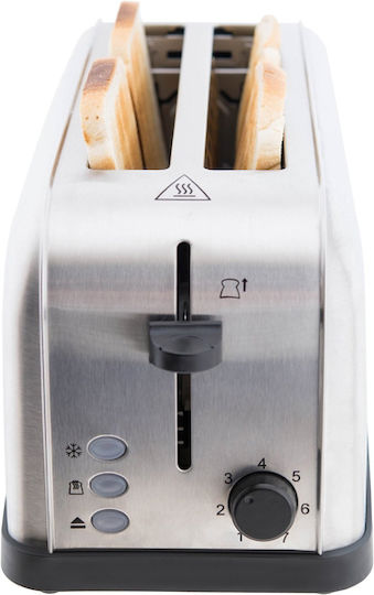 HKoenig Φρυγανιέρα 4 Θέσεων 1500W Inox