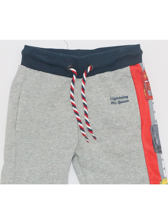 Kids Sweatpants Gray Cars