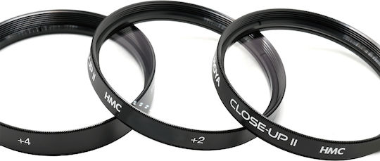Hoya HMC Set (+1 +2 +4) 55mm Lens Filter Close Up Diameter 55mm with HMC Coating (Multi-Coated) for Photography Lenses