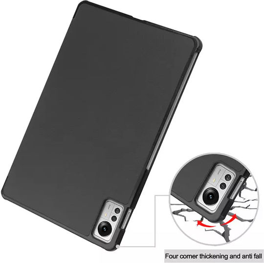 Techsuit FoldPro Flip Cover Μαύρη (Xiaomi Pad 5 Pro 12.4")