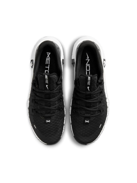 Free Metcon 5 Men's Sport Shoes Crossfit Black Anthracite White