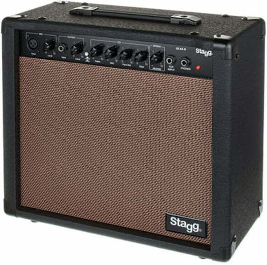 Stagg 20 AA R Combo Amplificator Instrumente Acustice 1 x 6.5" 20W Negru