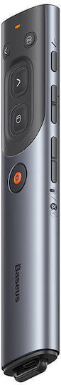 Baseus Презентатор Orange Dot WKCD020013 с Оранжев Лазер в Сребрист Цвят