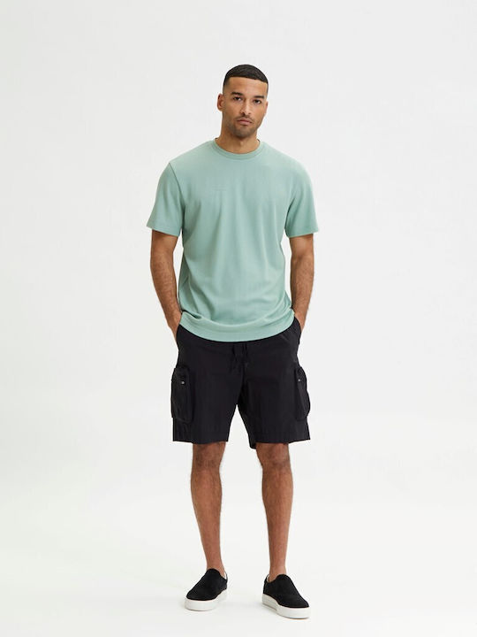 Selected Men's Shorts Cargo Black