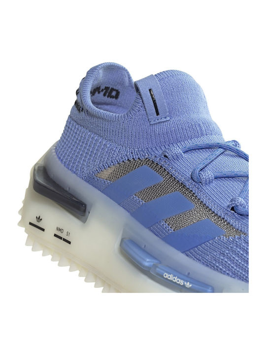 NMD S1 Дамски Маратонки Blue Fusion / Off White / Ftw White