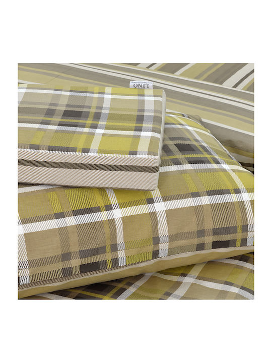Lino Home Sheet Sets Queen 240x260cm. Revon Honey 4pcs