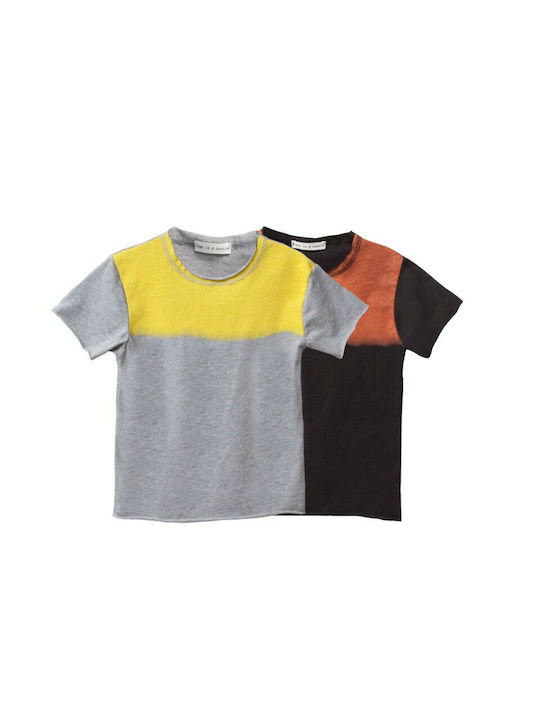 Two In A Castle Kinder-T-Shirt Gray