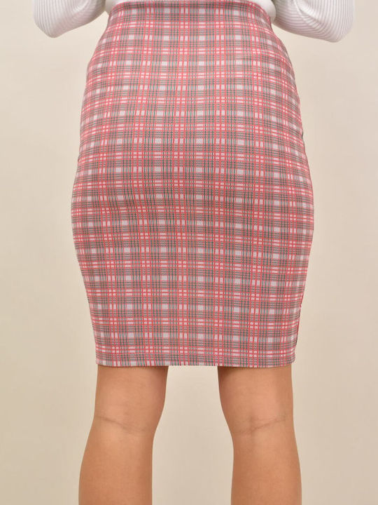 Pencil Midi Skirt Ecru