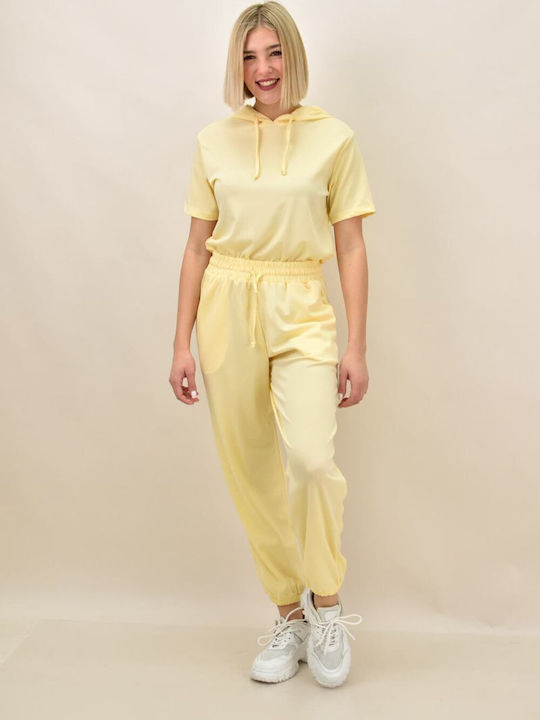 Sweatpants Set Yellow