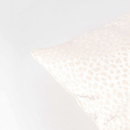 Linea Interiors Μαξιλάρι Μπεζ 45x45εκ.