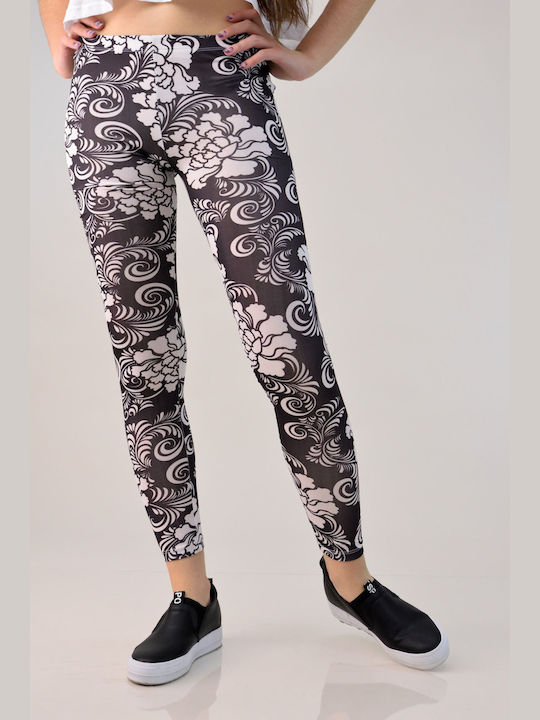 Potre Frauen Lang Leggings Schwarz