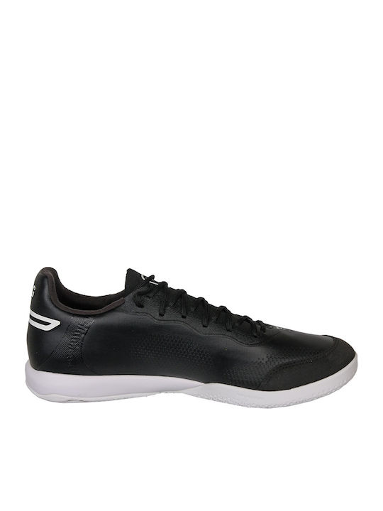 PUMA King Pro IT Ποδοσφαιρικά Παπούτσια Σάλας Μαύρα PUMA King Pro IT Ποδοσφαιρικά Παπούτσια Σάλας Μαύρα