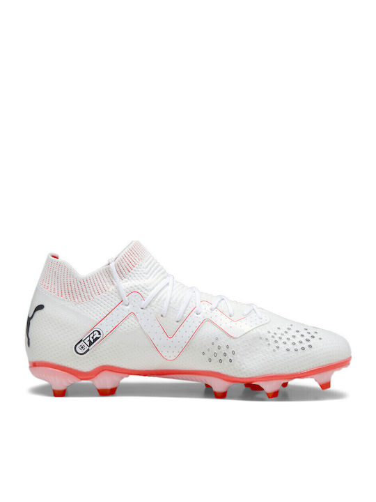 PUMA Future Pro Football Shoes with Cleats White