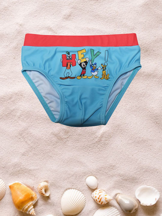 Stamion Mickey Hey Παιδικό Μαγιό Σλιπ Γαλάζιο Stamion Mickey Hey Παιδικό Μαγιό Σλιπ Γαλάζιο