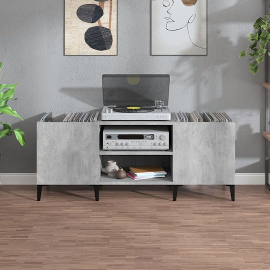 vidaXL Έπιπλο Hi-Fi Γκρι 38x121x48cm