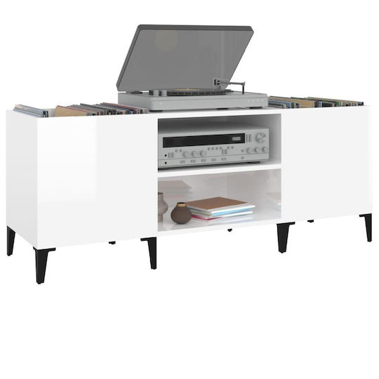 vidaXL Hi-Fi Furniture White 38x121x48cm