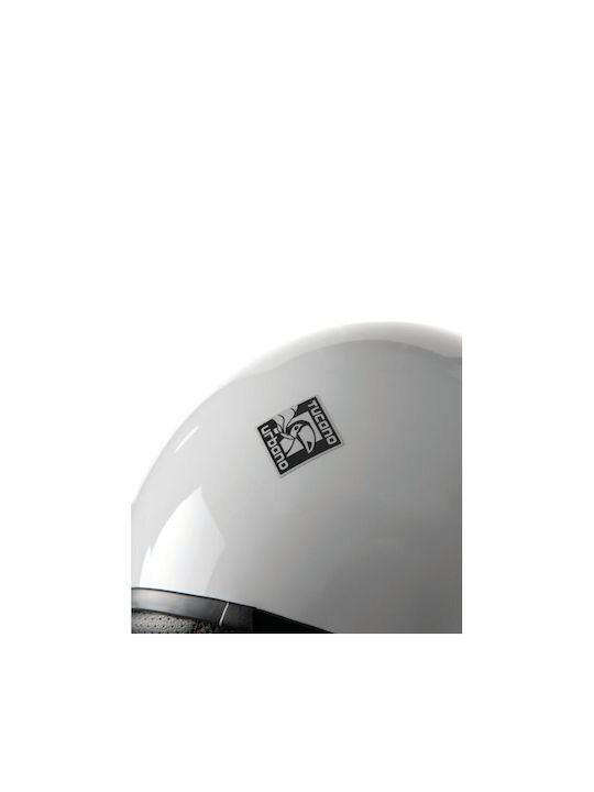 Tucano Urbano El'Jettin White Motorcycle Helmet Jet ECE 22.05 1080gr
