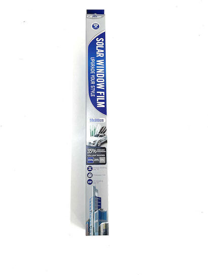 Carsun Auto-Sonnenschutzfolie Schwarz gefärbt 300x50cm