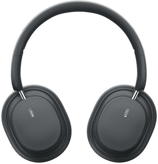 Baseus Bowie D05 Wireless / Wired Over Ear Headphones with 70 hours of Operation Gray
