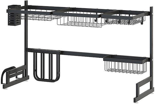 AGC Scurgător De Chiuvetă Metalic Negru 65x50x50cm