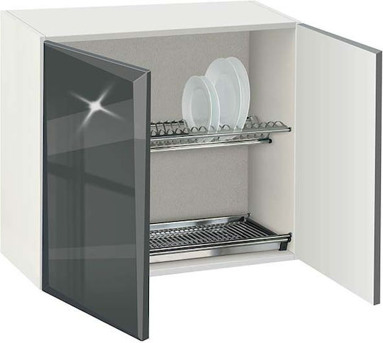 Emuca Geschirrabtropfer Inox Spülbeckenablauf Inox Silber 47x13x25cm