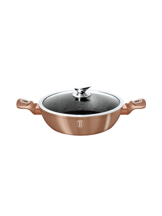 Berlinger Haus Metallic Line Shallow Pot made of Cast Aluminum 3.8lt / 28cm