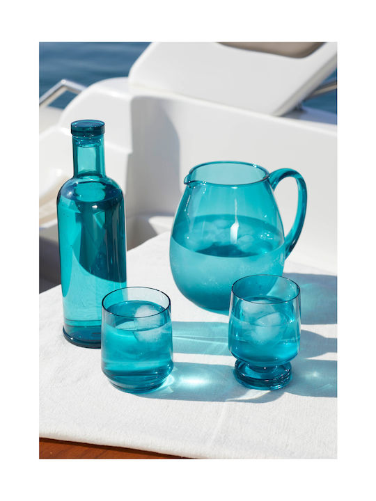 Marine Business Μπουκάλι Νερού Γυάλινο με Φελλό 1000ml 2 Τεμάχια