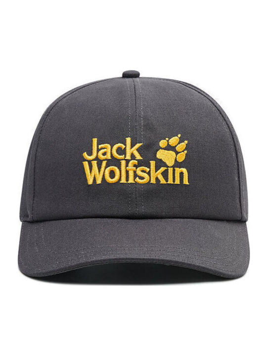 Jack Wolfskin Palarie Copii Jockey Neagră Cu Protecție Solară