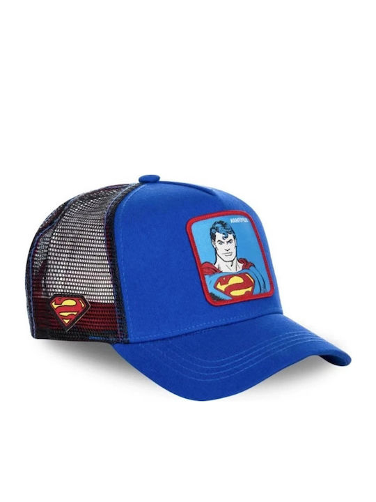 Superman Παιδικό Καπέλο Jockey Μπλε