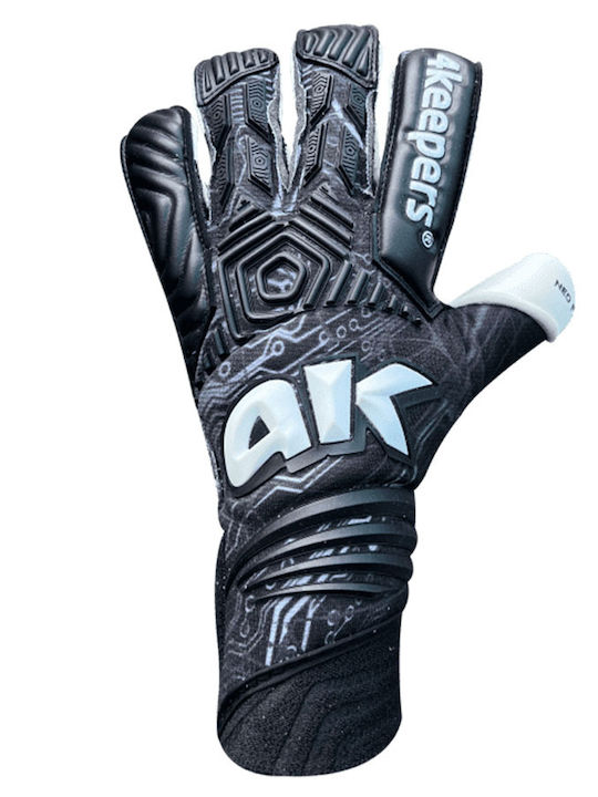 4Keepers Neo Elegant RF Γάντια Τερματοφύλακα Ενηλίκων Μαύρα