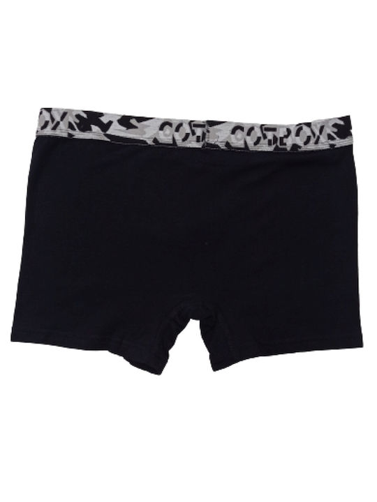 Cotbox Men's Boxer Black