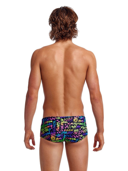 Funky Trunks Sidewinder Herren Badebekleidung Shorts Mehrfarbig mit Mustern