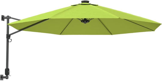 Wall Mounted Metal Green Parasol Wall Mounted Metal Green Parasol