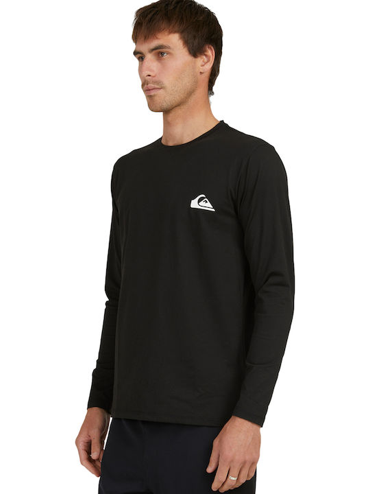 Quiksilver Omni Session UPF 50 Men's Long Sleeve Sun Protection Shirt Black
